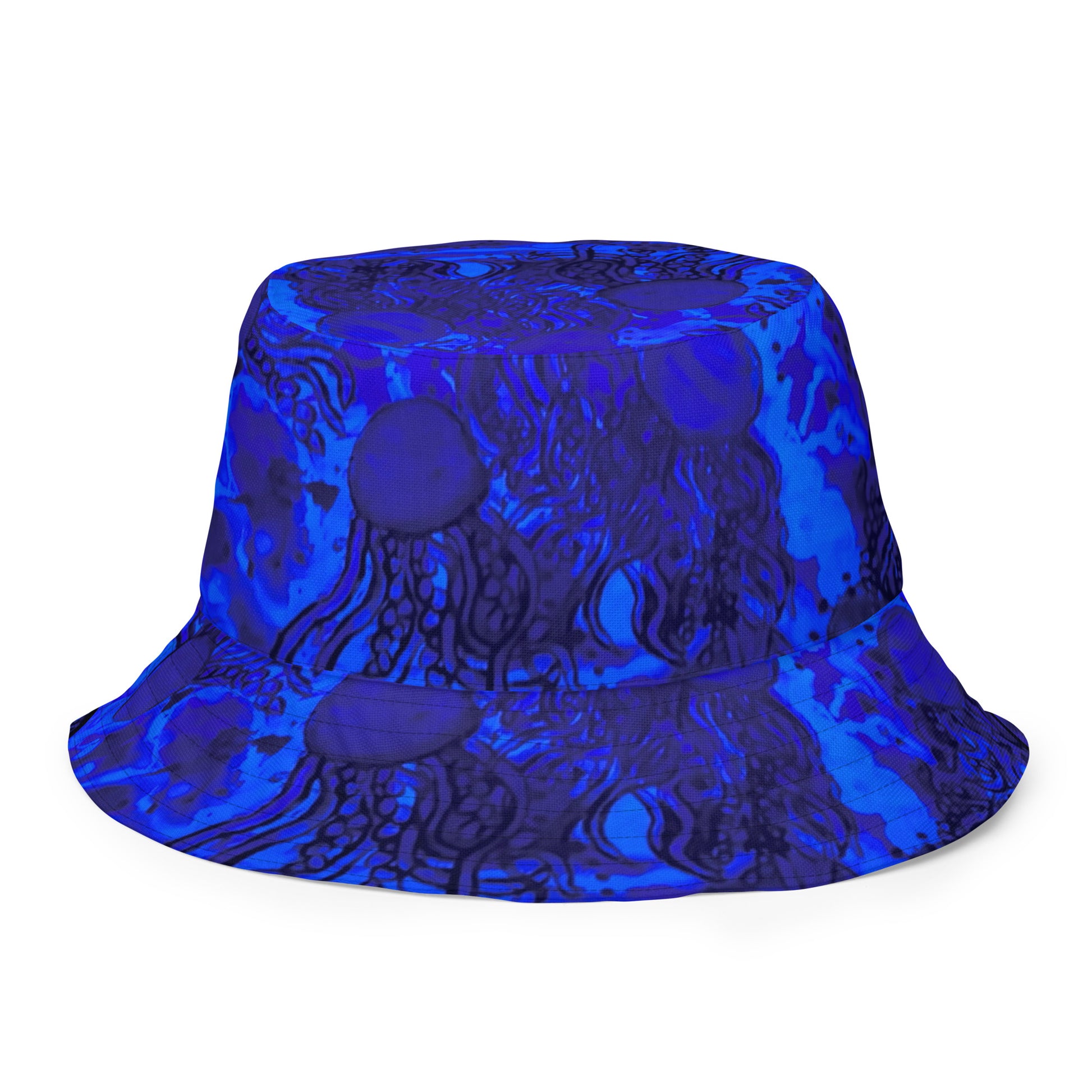 Aura in the Abyss - Reversible bucket hat - Glow N Flow Studio 777