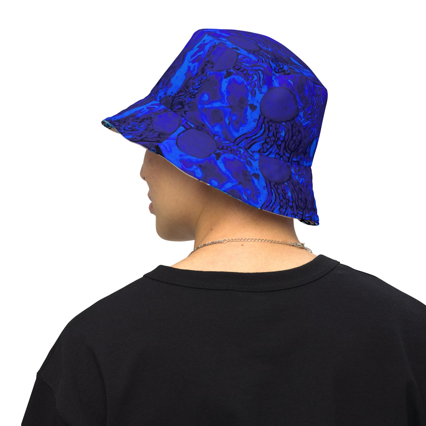 Aura in the Abyss - Reversible bucket hat - Glow N Flow Studio 777