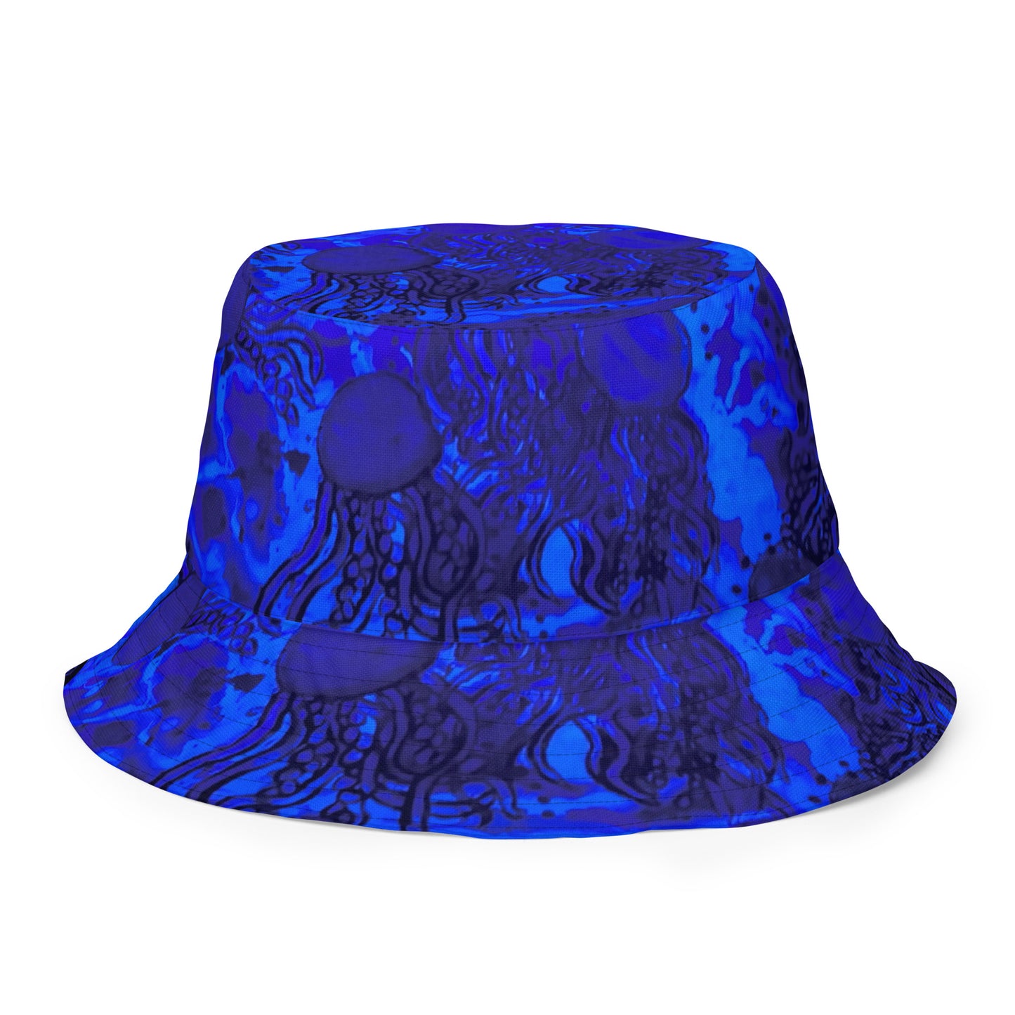 Aura in the Abyss - Reversible bucket hat - Glow N Flow Studio 777