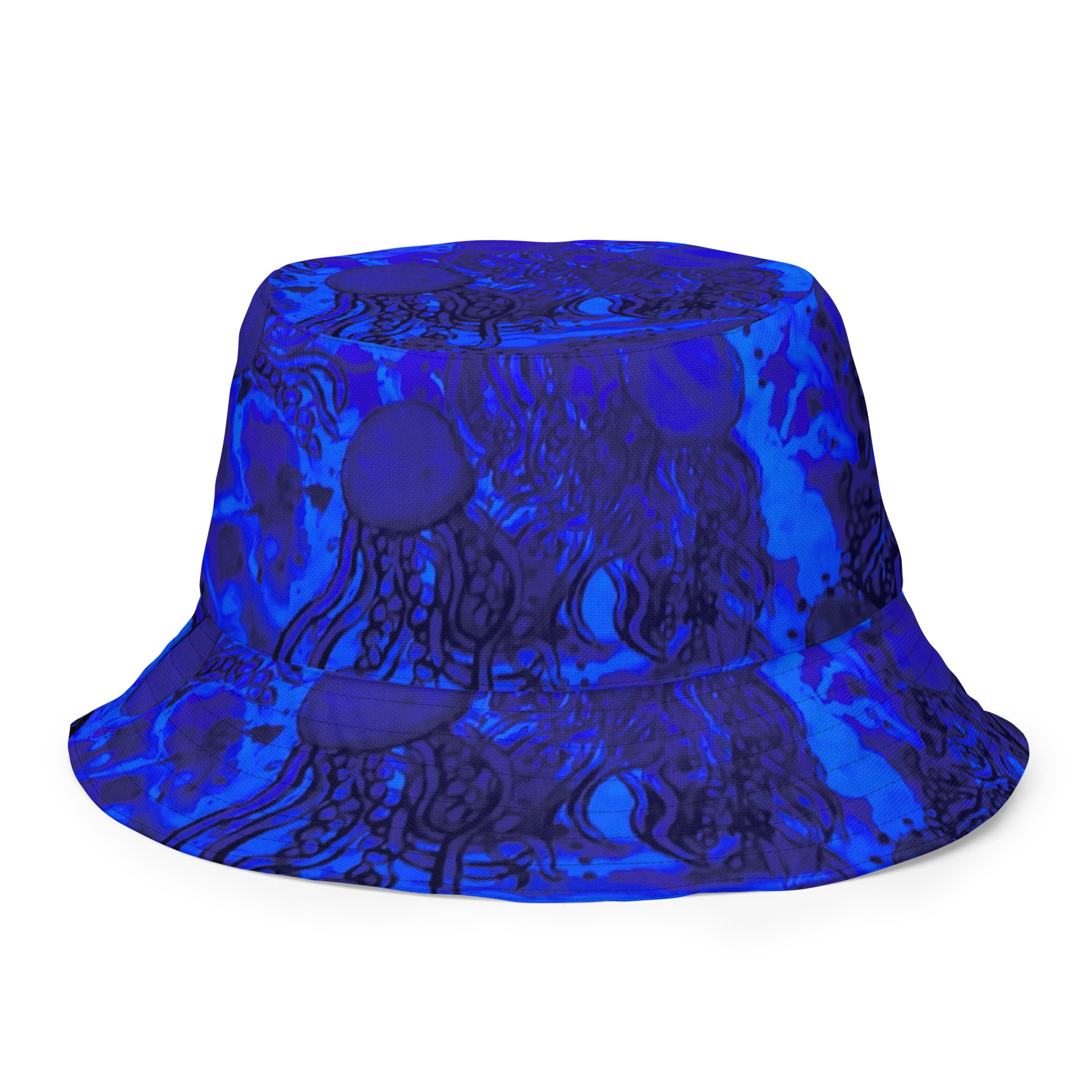 Aura in the Abyss - Reversible bucket hat - Glow N Flow Studio 777