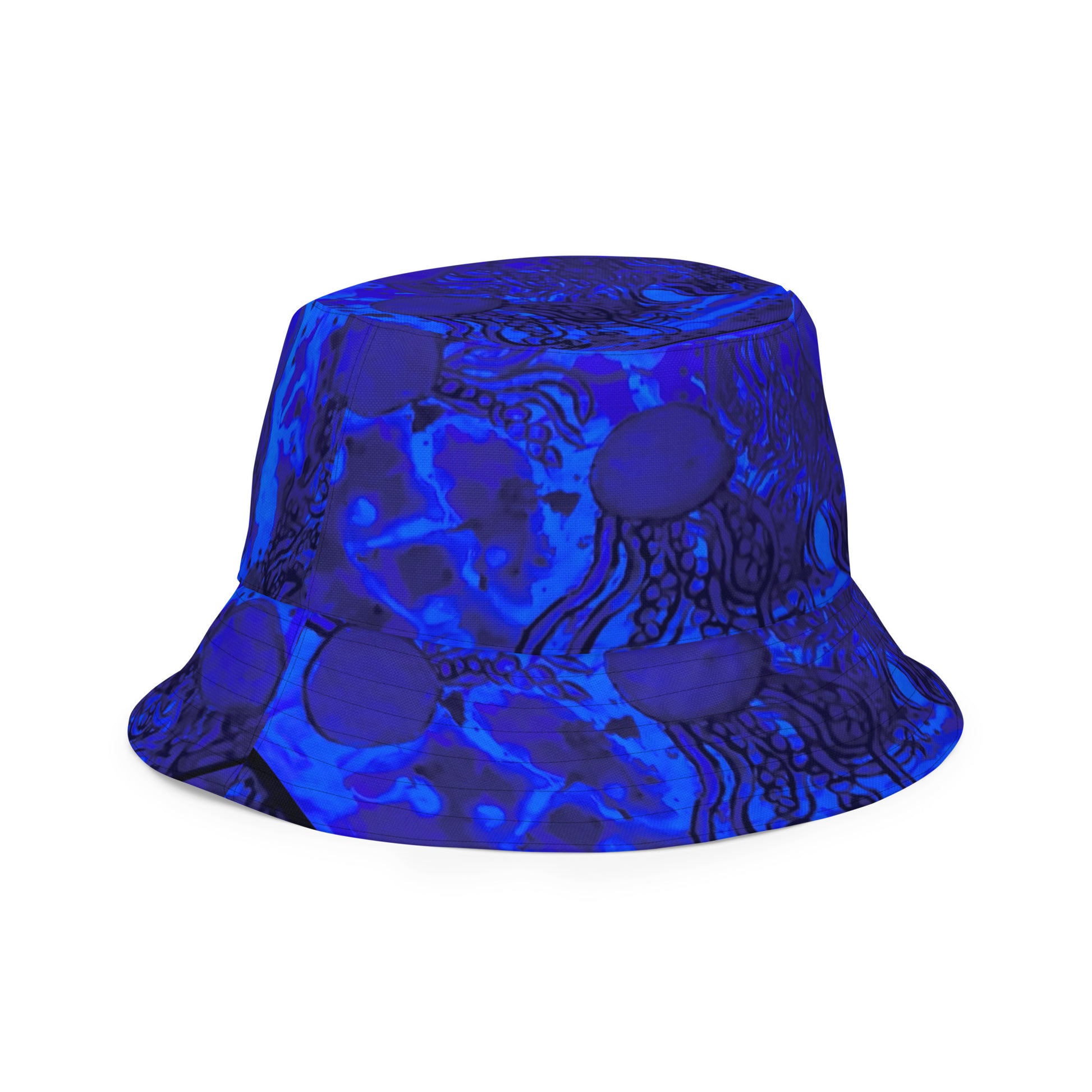 Aura in the Abyss - Reversible bucket hat - Glow N Flow Studio 777