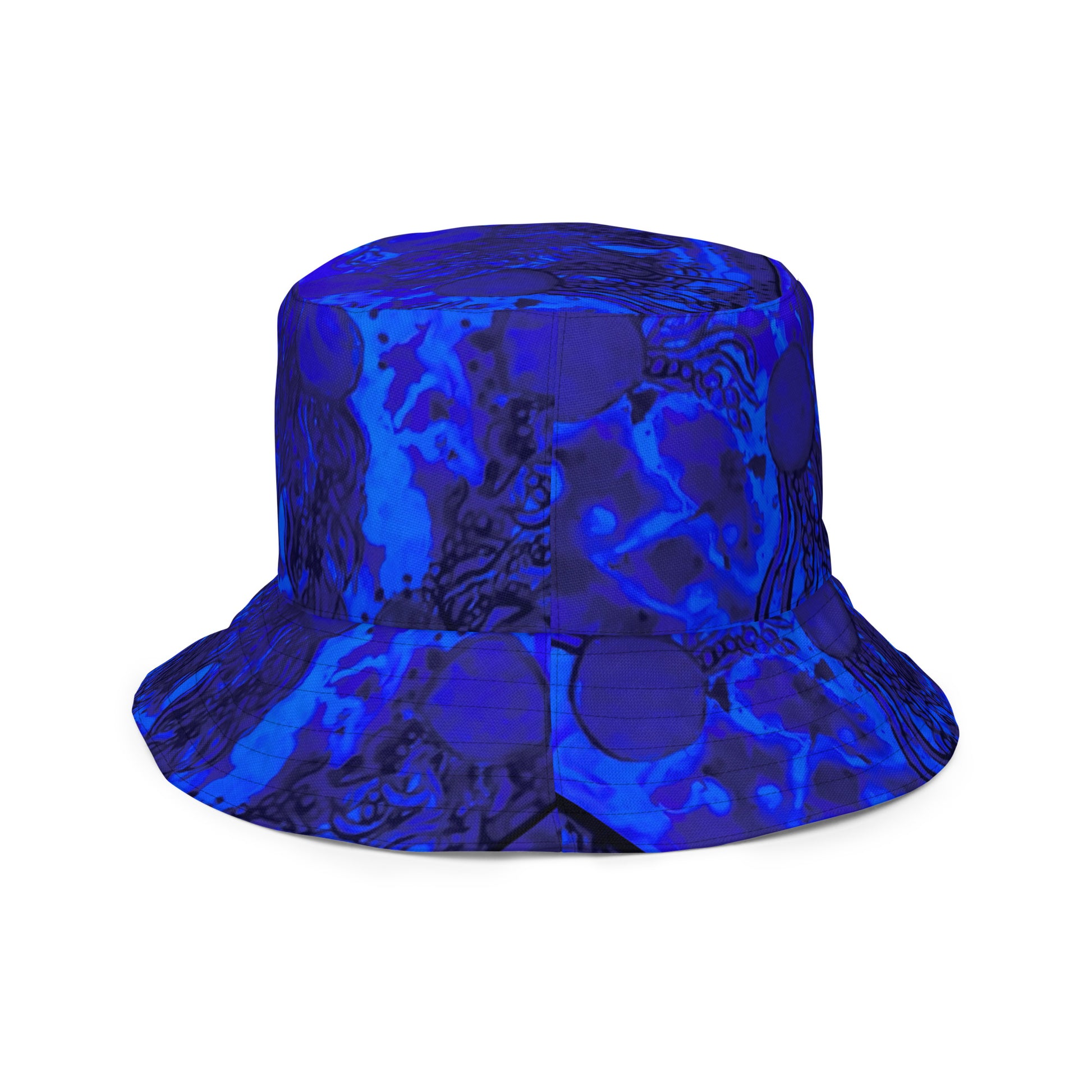 Aura in the Abyss - Reversible bucket hat - Glow N Flow Studio 777
