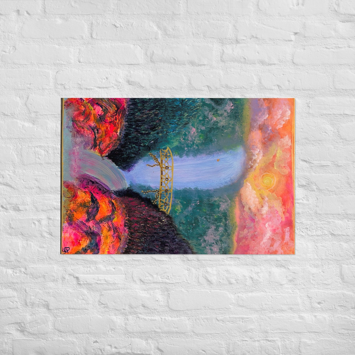 Everlasting Glow - Poster - Glow N Flow Studio 777