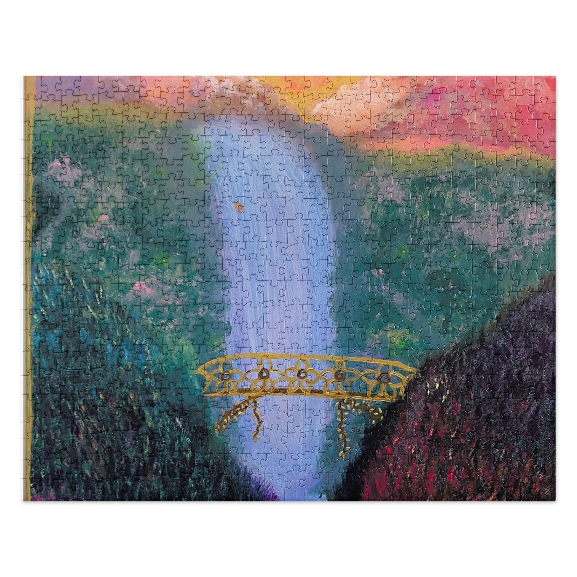 Everlasting glow - Jigsaw puzzle - Glow N Flow Studio 777