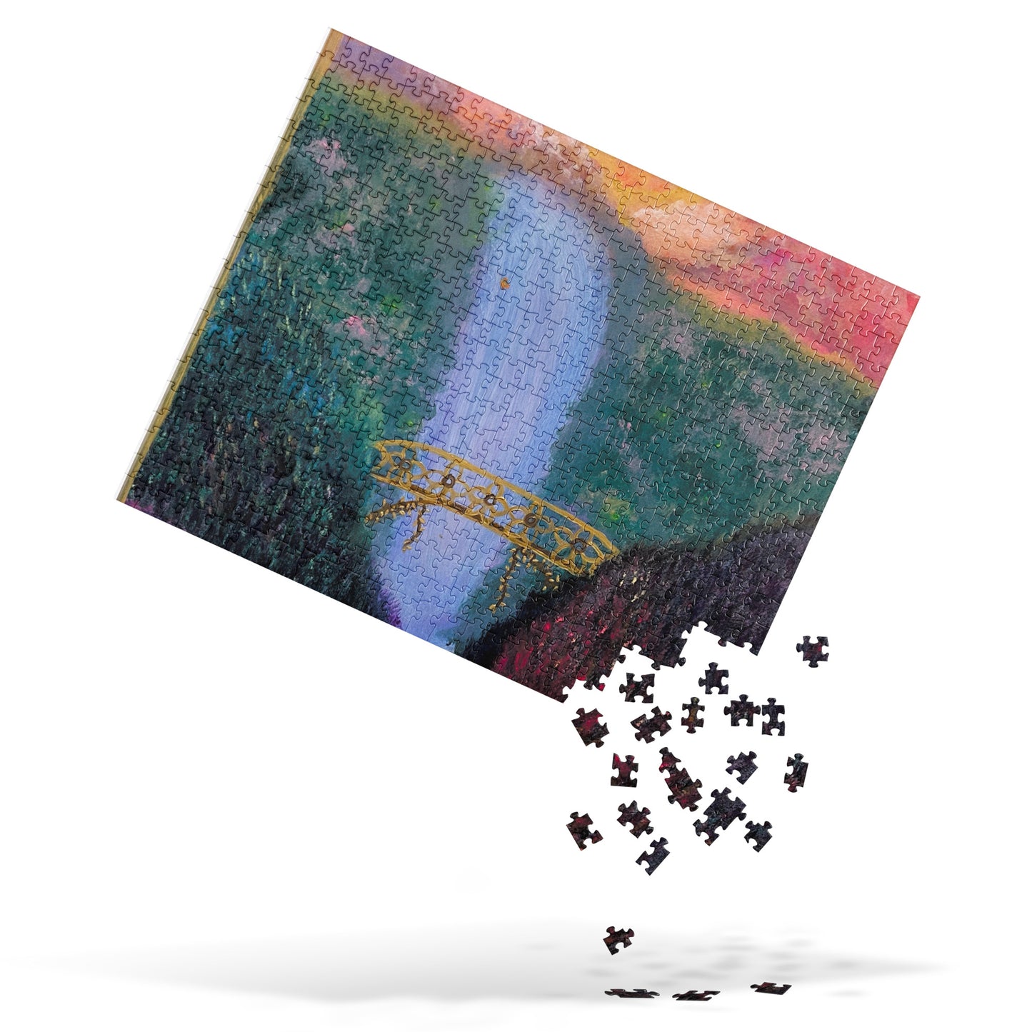 Everlasting glow - Jigsaw puzzle - Glow N Flow Studio 777