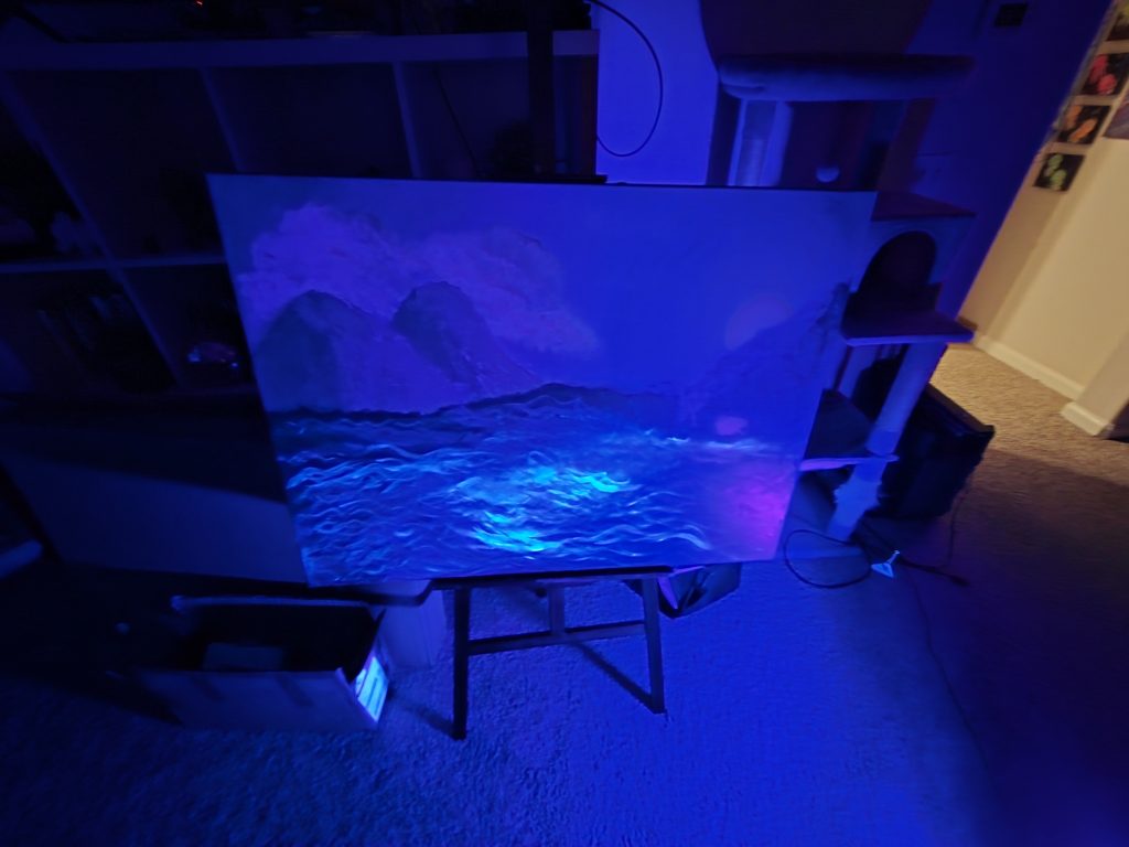 My Rebirth Era - Original Canvas — view 2